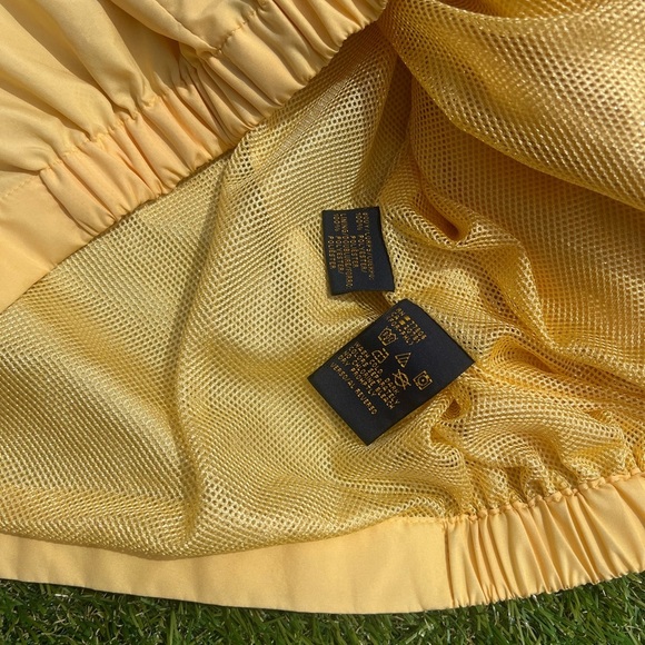 Tommy Hilfiger Golf, Yellow Windbreaker Lightweight Athletic Jacket, Size L - Picture 3 of 9